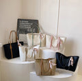 When the New 2025 Casual and Versatile Bucket Bag Is Niche Shang Shoulder Bag Simple Large Capacity Tote Bag