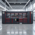GATmatic Professional Modular 13-Drawer Workshop Workbench - Heavy Duty Stainless Steel Tool Cabinet for 4S Garage-GS Certified