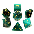 Factory Custom 16mm Cats Eye Stone D20 Polyhedral DnD RPG Dice Set with Leather Material for Dungeons and Dragons Game