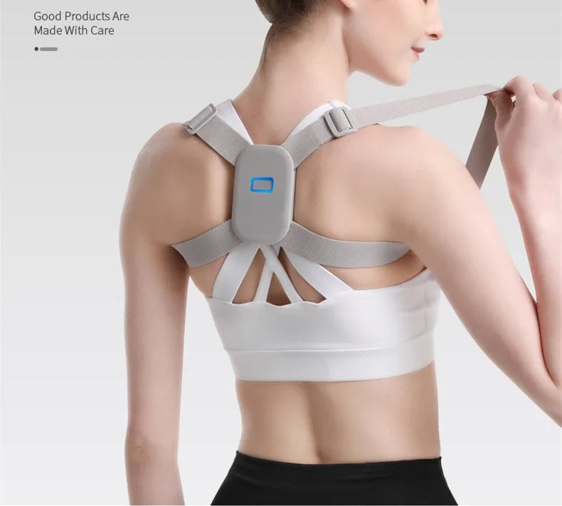Universal Smart Posture Corrector Adjustable Light Spandex/Nylon Professional Protection 500mAh Battery Shoulder Back Brace Belt