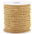 Fashion No Tarnish Stainless Steel Vacuum Plated DIY Winding Net Patterned Dense Chain