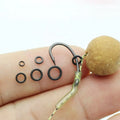 Selco Carp Fishing Swivel Matt Black Carp Fishing Accessories  Ronnie Rig Making Round Metal Ring Terminal Tackle