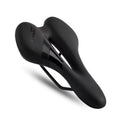 RIDERACE Bike Hollow Saddle Durable PU Leather Road Bike Seat Mat Durable Soft Shockproof Sponge Cushion Outdoor Cycling Parts
