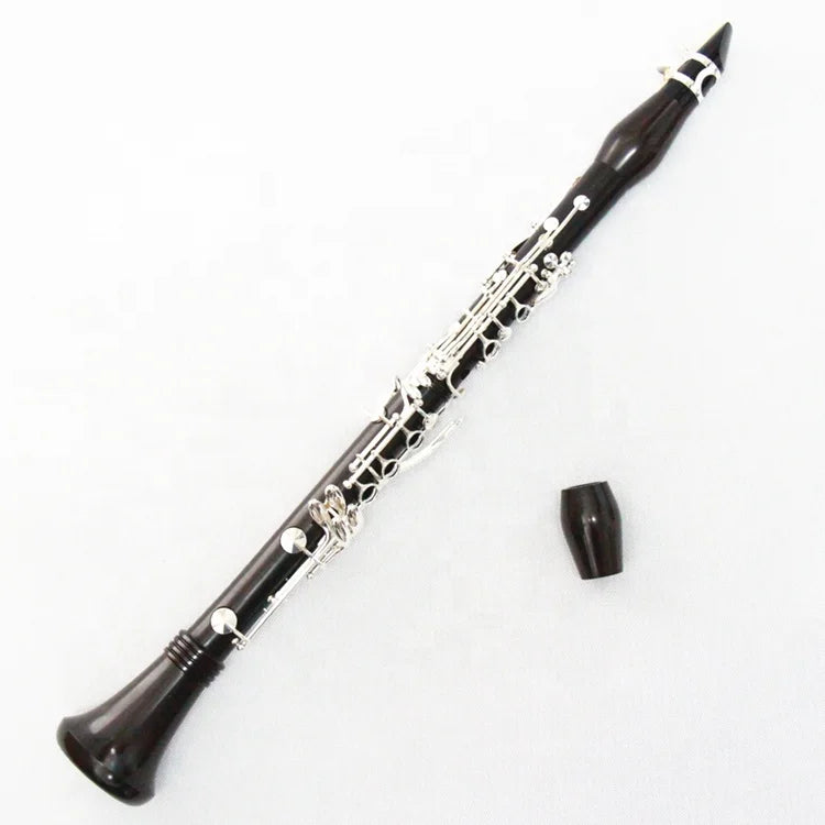 Handmade High Grade Clarinet 17 Keys Professional Clarinet Silver Plated Ebony Clarinete