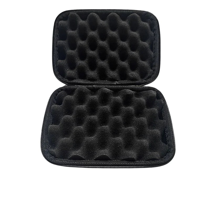 Custom Simple Black Widely Use  Waterproof Lightweight Egg Sponge Inner Eva Storage case for Fragile
