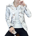 10%OFF  M-3XL New Men Casual Suit Jacket Korean Version of the Trend of Self-cultivation and Handsome Small Suit Jacket for Men