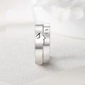 Valentine's Day Gift Men Women Couple Romantic Kiss Ring Exaggerated Love Series Figure Ring Finger Chic Gift Creative