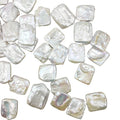 Freshwater Baroque Shape Rectangle Loose Pearl Big Size 18-25 MM in Nature Colors with Full Hole Drilled