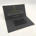 Custom Logo One Card Slot Metal Business NFC Card Contactless Payment Credit Card Gift Package Paper Boxes