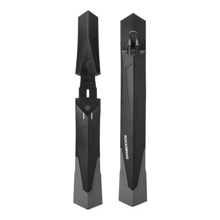 ROCKBROS Soft MTB Bike Fenders Widen Front Rear Rubber Mudguard with Adjustable Angles
