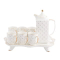 Cold Water Kettle Mug Combination Household Heat Resistant Cup Gift Box Gift Set Ceramic Tea Set