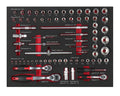 72PCS SKY HAMMER OEM EVA Auto Repair Tool Set with CRV Wrench Sockets 3-Year Warranty for Garage Use