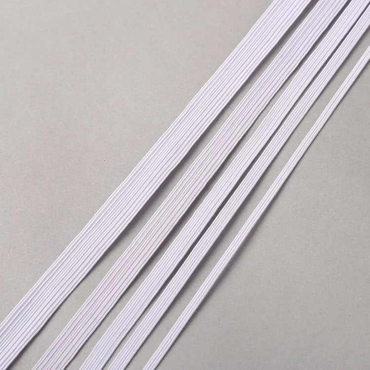 Factory Manufacturer Wholesale Flat Elastic Cord Rubber Rope for Home Textile Protective Product