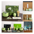 Japanese-Style Matcha Tea Set Kiln Transformation Eggbeater Tool Bowl & Tea Pointing Gift Box Made of Material