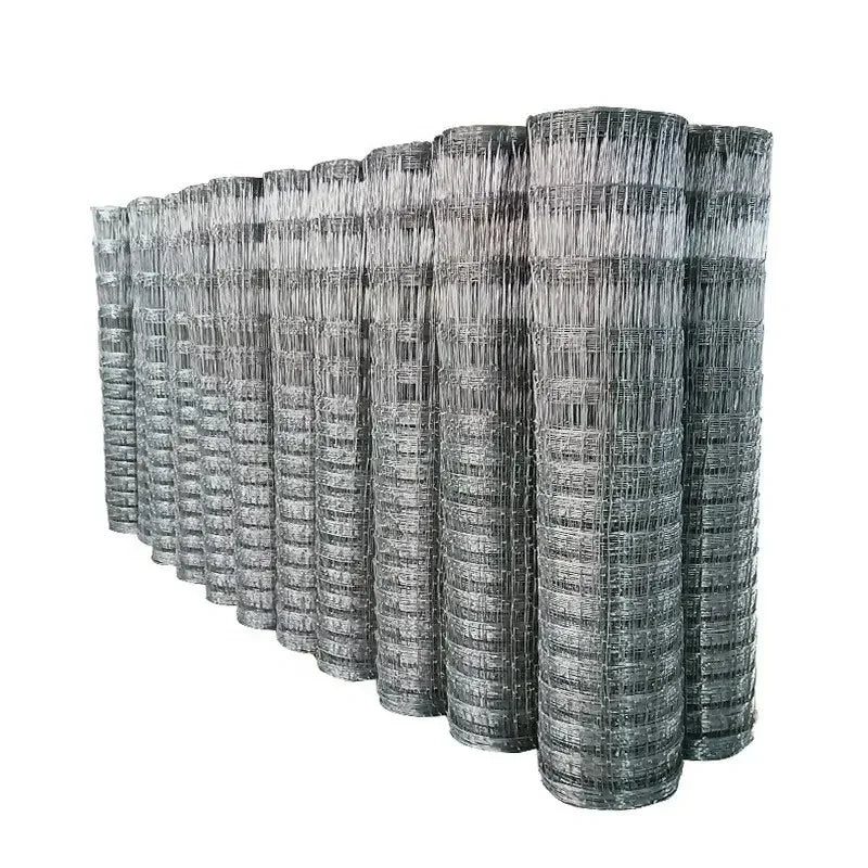 Galvanized Wire Mesh Farm Fence for Cattle Goat Sheep Horse-round Deer & Sheep Enclosure for Housing & Pasture Use