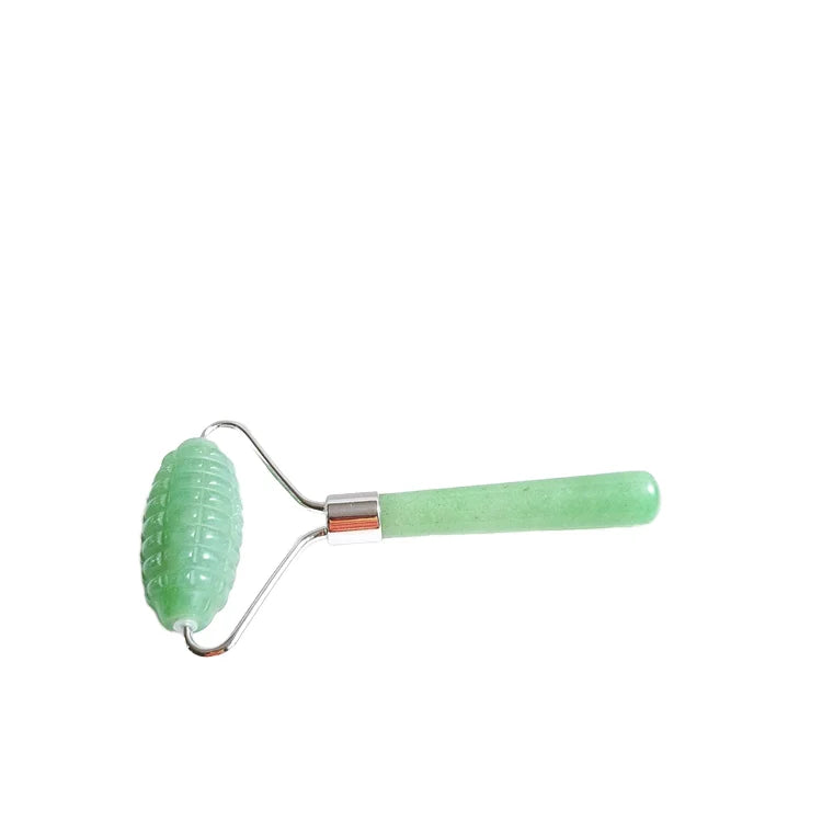 DIY Factory Price Jade Roller Packaging Mini Green Aventurine 2 in 1 Box for at Wholesale Face Roller Skin Care