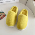 MIO Winter New Indoor Slipper Faux Fur Fluffy Thick Rubber Sole Home Slippers Cozy Warm Anti-slip Plush Slipper for Women