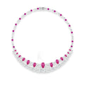 Niche Design Double Layer Sugar Diamond Necklace Gold Plated Unisex European American Aesthetic Jewelry