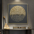 Factory Custom HD Prints Picture Poster Any Size Modern Golden Photo Art Canvas Paintings on Canvas Wall Art for Home Decor