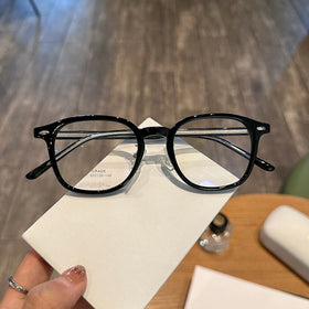 Unisex Retro Round Frame Eyewear Blue Light Blocking Glasses Optical Spectacles Anti-blue Rays Computer Gaming Protect