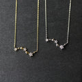 S925 Custom Necklace Jewelry Pendant Necklaces Gold Plating 12 Zodiac Sign Necklace