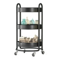 Modern Kitchen Storage Cart with Stainless Steel Iron Wood Multifunctional Trolley Holder Keys Coats Restrooms OEM ODM Designs