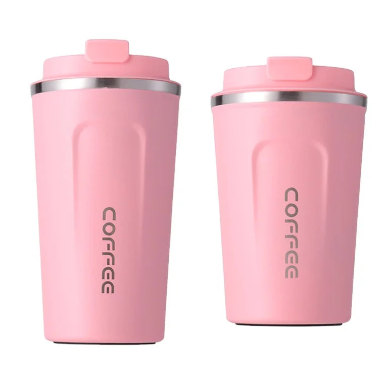 New Design Stainless Steel Travel Coffee Mug Powder Coated Vacuum Coffee Cup