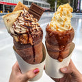 Germany Deutstandard Machine to Make Kurtos Kalacs Donut Ice Cream Cones Chimney Cake Grill Oven Machine NP-21 Chimney Cake