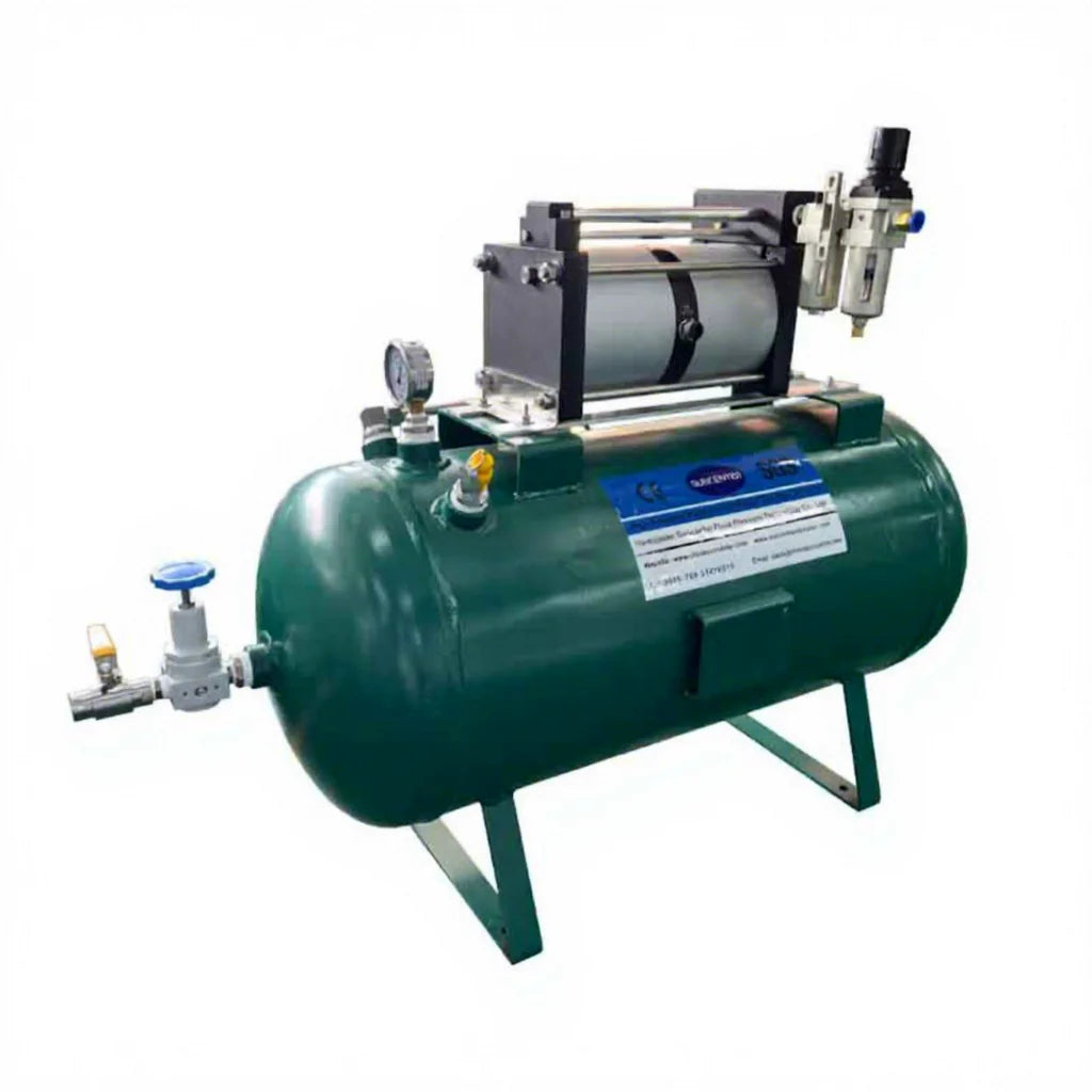 OEM Customization High Pressure Pneumatic Stainless Steel Piston Air Booster Pump for Automotive Industry