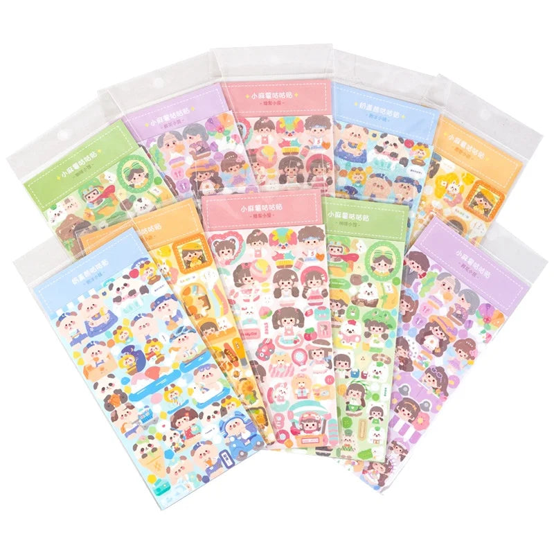 Custom Printed Fantasy Luminous Clothing Accessories Label Sticker