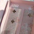 Wispy Lash Spike Premade Lashes 0.07 C D/8-18mm a Style Spike Eyelash Extensions Spiked Lashes
