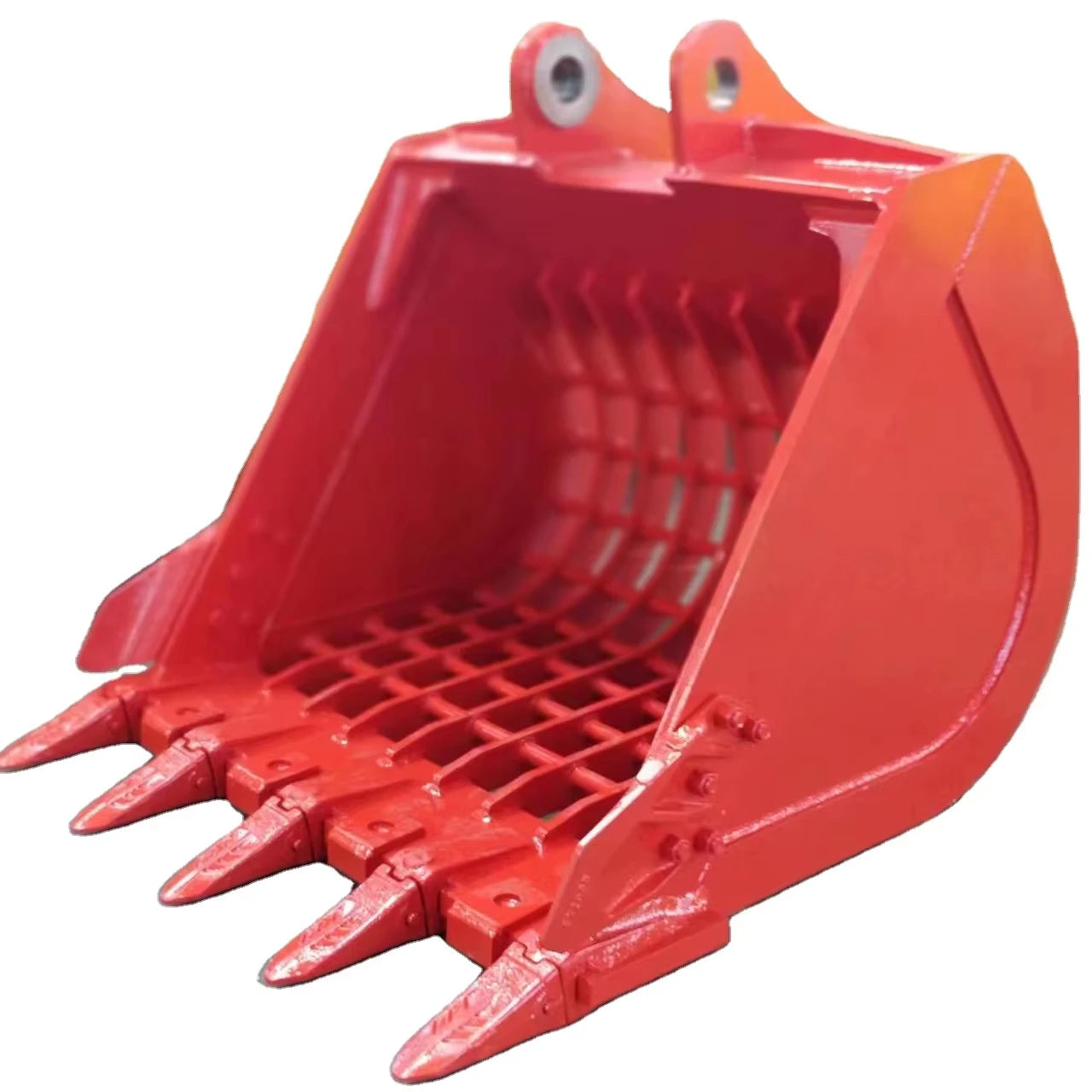 Excavator Screening Bucket for Ditch Cleaning Rock Reinforcement Mesh Grid Bucket