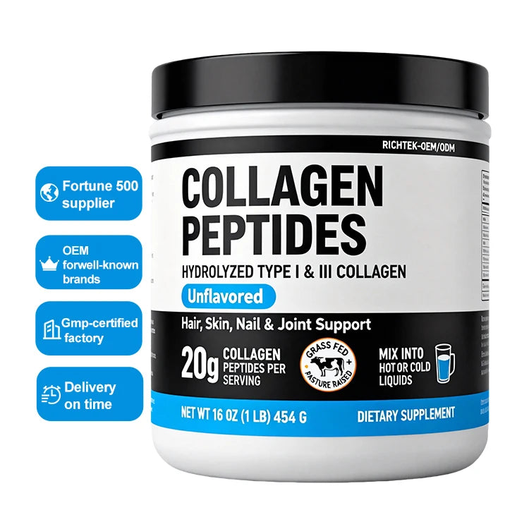 Best Selling Products Bovine Hydrolyzed Collagen Powder Collagen Powder Private Label