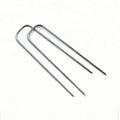 Modern Style PP Black Rigid Weeds Mat Pegs HDPE Material Landscape Fabric Fixed Ground Covering Nails