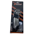 9PCS Extra Long Hexagon Key L Shaped Wrench Both Ends Hex Key Wrench Set