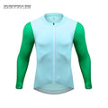 Sublimation Custom Made Blank Downhill Cycling Jerseys Long Sleeve Team Mountain Bike MTB Shirt Cycling Aero Jersey