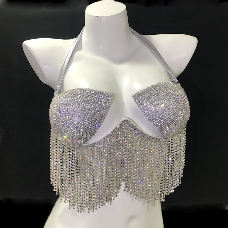 Popular Crystal Bikini Diamond Swimwear Biquini Diamond Bikini Beachwear  Swim Suit Rhinestone Swimsuits Bikini