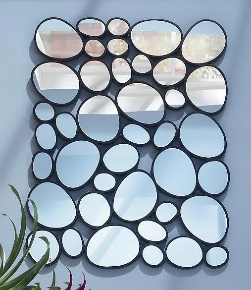 99.06X74cm Unique Rectangle Decorative Wall Mirrors Contemporary Excellent Bathroom Decor Art Wall Mounted Mirror