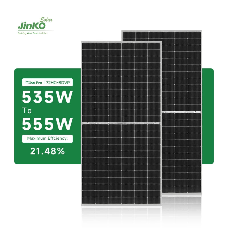 For Tiger Neo PERC Half Cell Mono Solar Panel 550W 580W 590W 22.84% Efficiency 30-Year Warranty