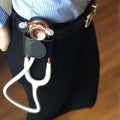 Neck Protector Leather Stethoscope Holder Clip Stethoscope Hip Holder Cover Protector Storage Holster Bag