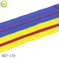Factory Price Custom #5 Nylon Close End Zipper Teeth Colorful Tape for Bags