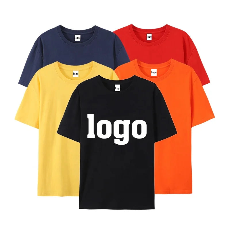 Wholesale Factory Cheap Price 100 Cotton Summer Style Shirt Custom logo Men's Clothing Plus Size for Women and Men