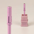 3/32" Colorful  Efile Stainless Steel Skinny Slim Purple 3.1mm Small Mini Nail Drill Mandrel Bits for Sanding Bands