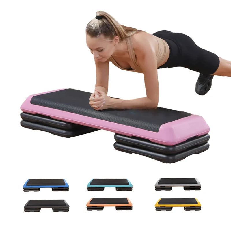 Home Indoor Yoga Gymnastics Bodybuilding Training Stepper Platform Aerobic Step Board