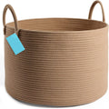 2024 Home Organizing Productsstorage ContainersLarge Woven Basket for StorageWoven Laundry Hamper Blanket Holder