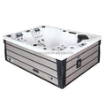 Sunrans Small Spa Hot Tub 3 Person Outdoor Whirlpool Spa Bathtub Hydromassage Spa Pool with 65pcs Jets