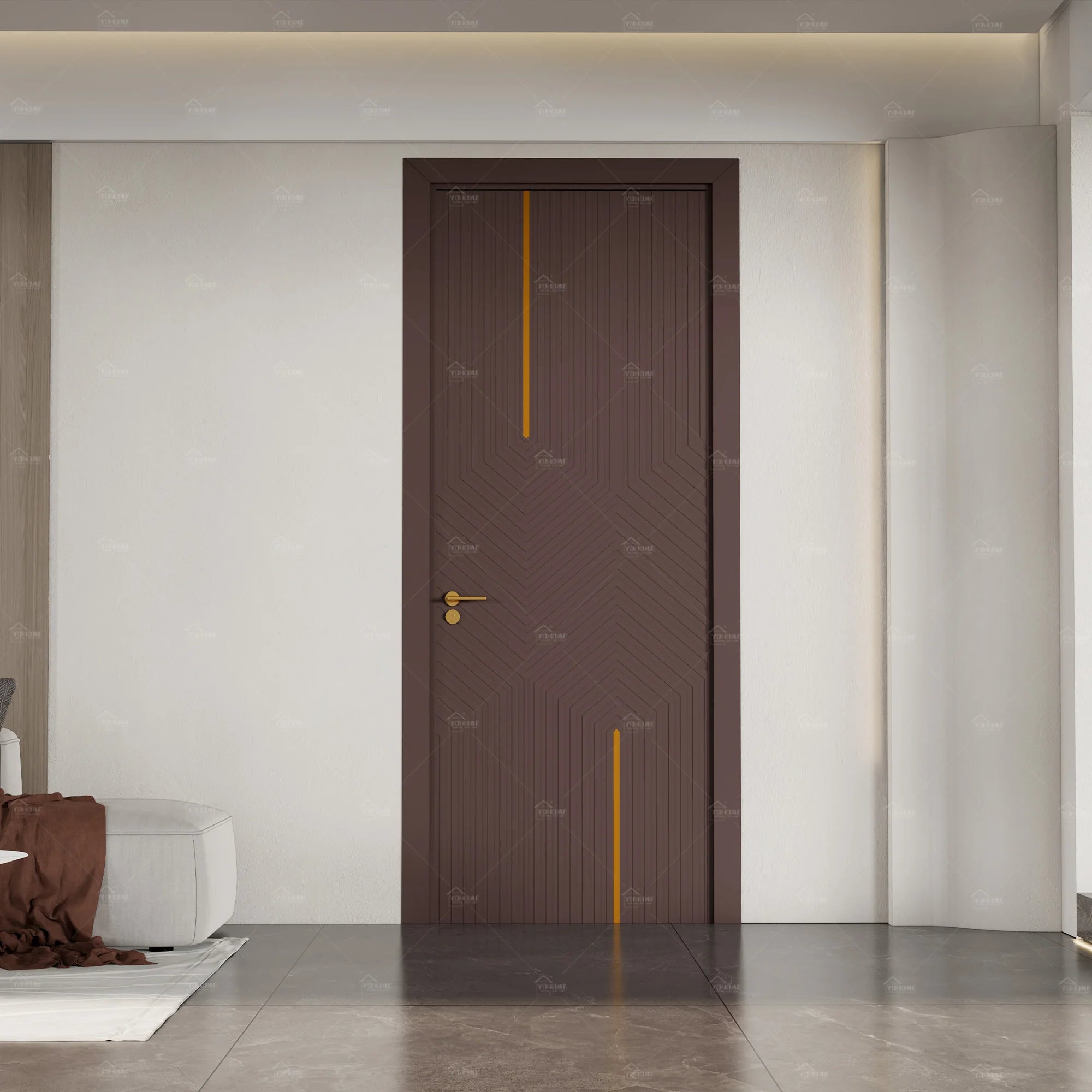 Hot Selling Wooden Door Interior Inter Wood Door Designs Simple Design Interior Wooden Door