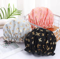 Women Shower Cover Hat Double Layer Supplies Waterproof Thick Bathroom Accessories Cap Hair