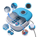 Portable Foot Spa Bucket Bath Massager Machine Mimir MZD-02F PTC Heating Wireless Control Water Bubble Shiatsu Massage Rollers