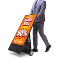Portable Advertising Screen Signage and Display Lcd Advertising Screen Indoor Advertising Screen Battery